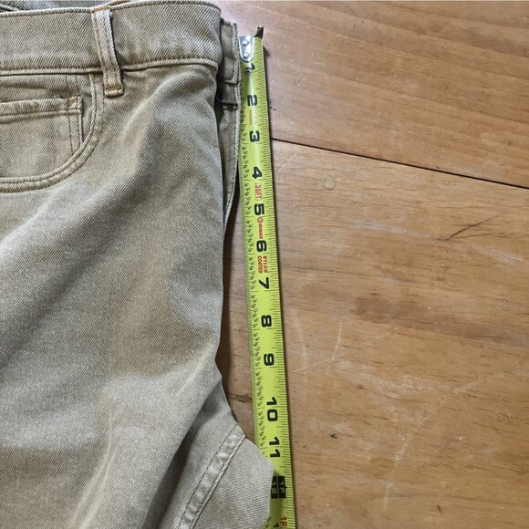 FAHERTY Women’s Sun washed Denim Shorts  Size 27 Gold Raw Hem Cut Offs - Picture 6 of 10